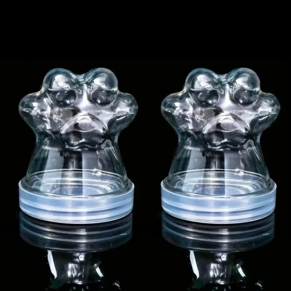 2PCS Transparent Pet Fur Keepsake Bottle Dust-proof Airtight Pet Hair Storage Jar Kawaii Design Plastic Cat Paw Shape Jar
2PCS Transparent Pet Fur Keepsake Bottle Dust-proof Airtight Pet Hair Storage Jar Kawaii Design Plastic Cat Paw Shape Jar