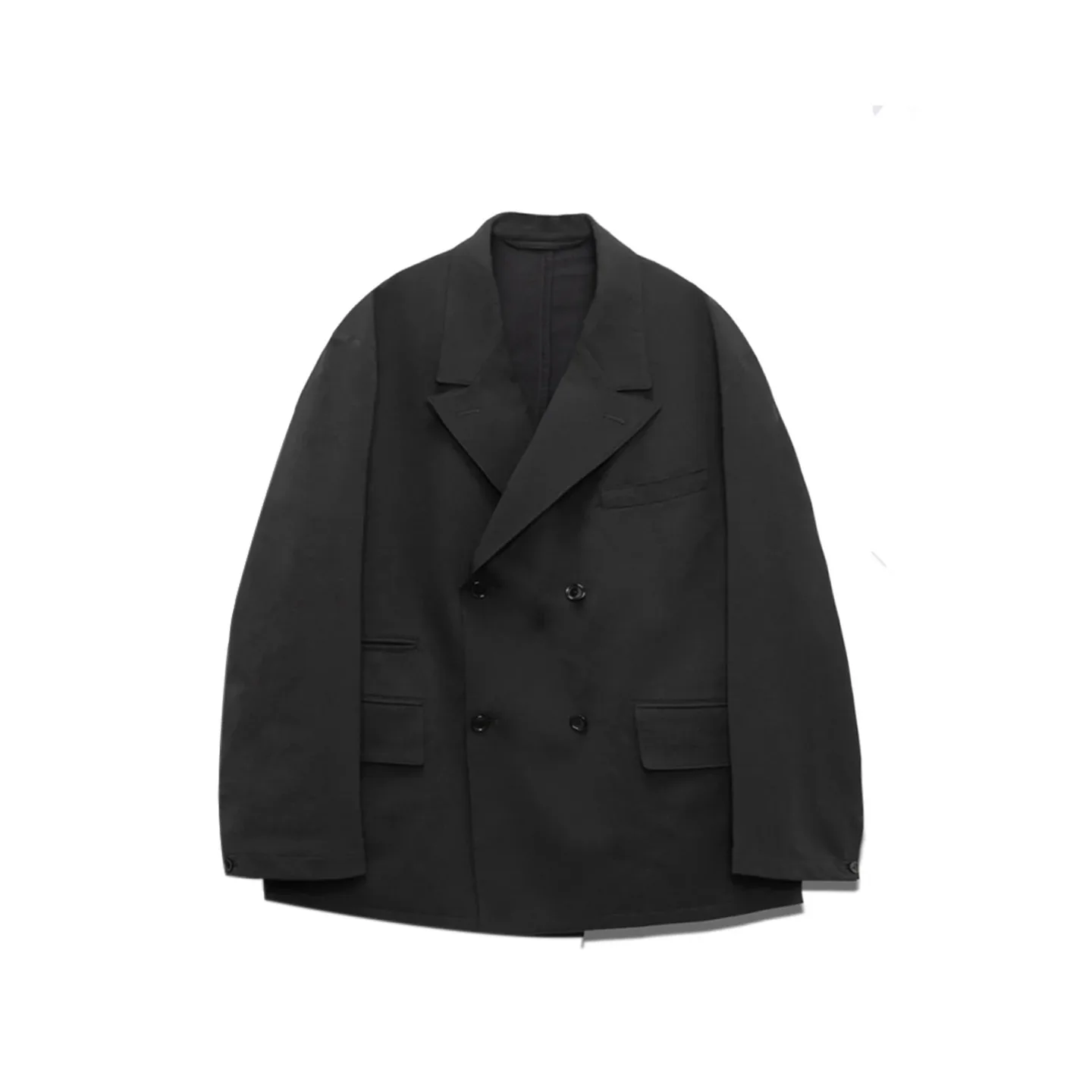 2025 мужской и женский свободный воротник, черный модный тренд, повседневный стиль, двубортный костюм в стиле вестерн, пальто
2025 мужской и женский свободный воротник, черный модный тренд, повседневный стиль, двубортный костюм в стиле вестерн, пальто