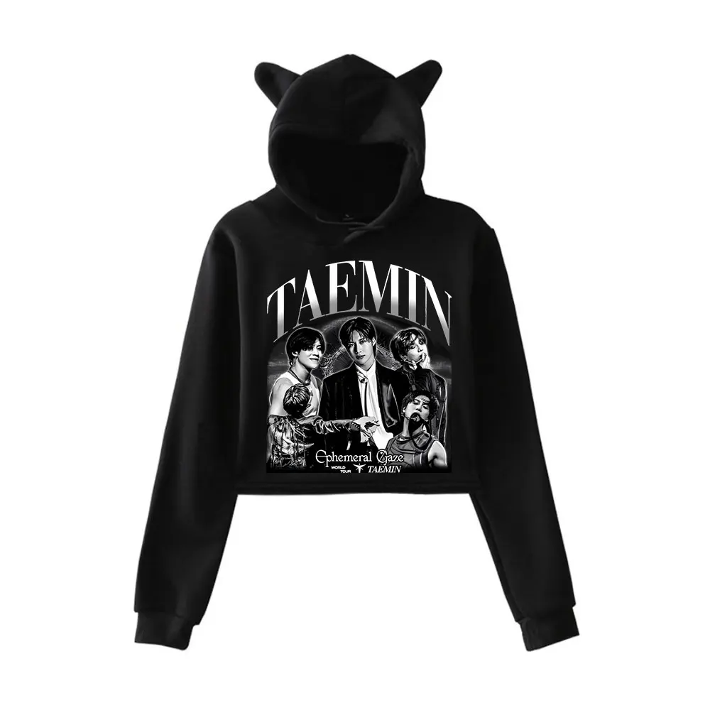Taemin Ephemeral Vintage 90s Streetwear logo Hoodie Merch Hoodies Sweatshirts for Girls Cat Ear Crop Fashion Sports Pullover
Taemin Ephemeral Vintage 90s Streetwear logo Hoodie Merch Hoodies Sweatshirts for Girls Cat Ear Crop Fashion Sports Pullover