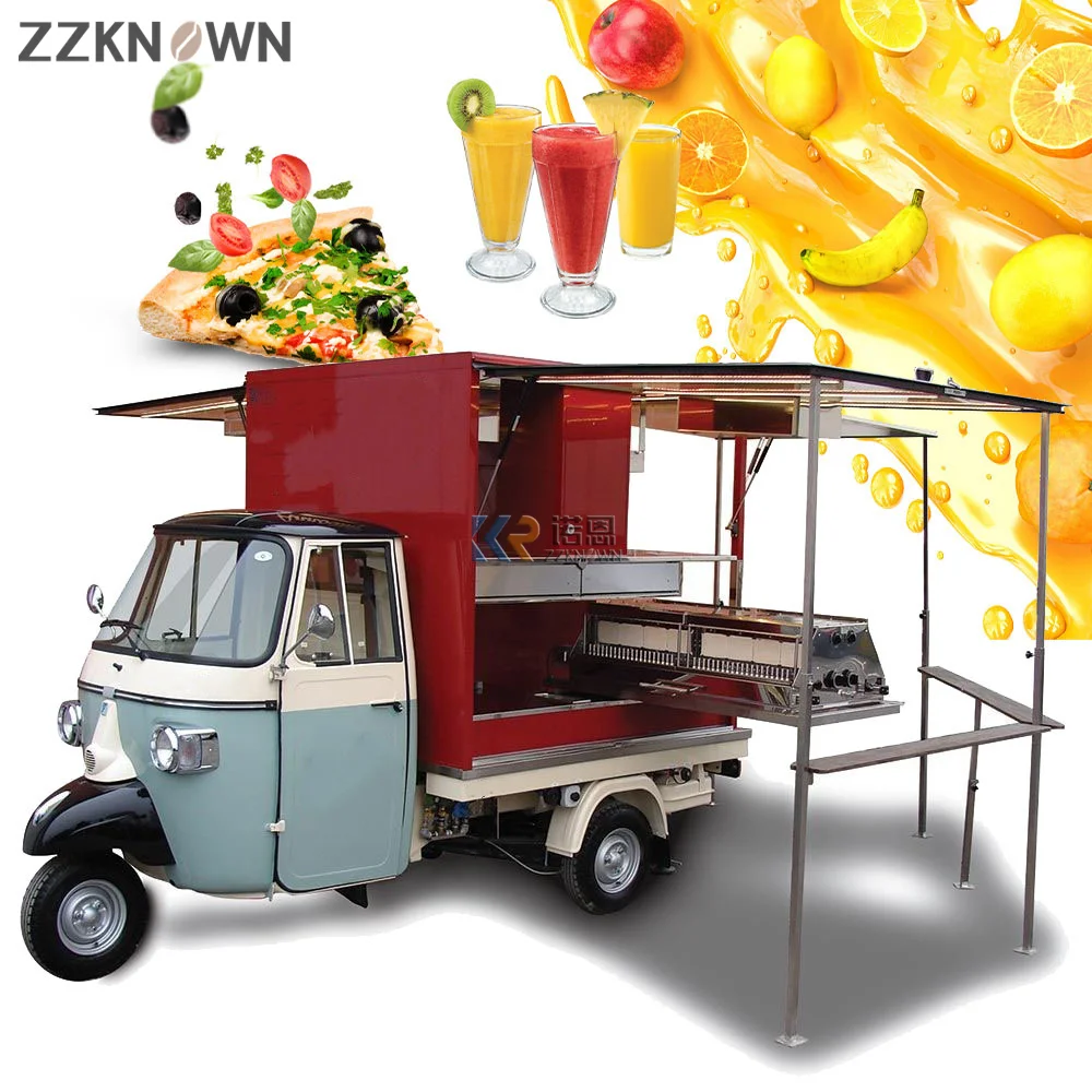 Electric Motorized Tricycles Coffee Piaggio Ape Pizza Food Truck Fabricacion Juice Ice Cream Van Sweet Candy Cart with Gulf Wing
Electric Motorized Tricycles Coffee Piaggio Ape Pizza Food Truck Fabricacion Juice Ice Cream Van Sweet Candy Cart with Gulf Wing