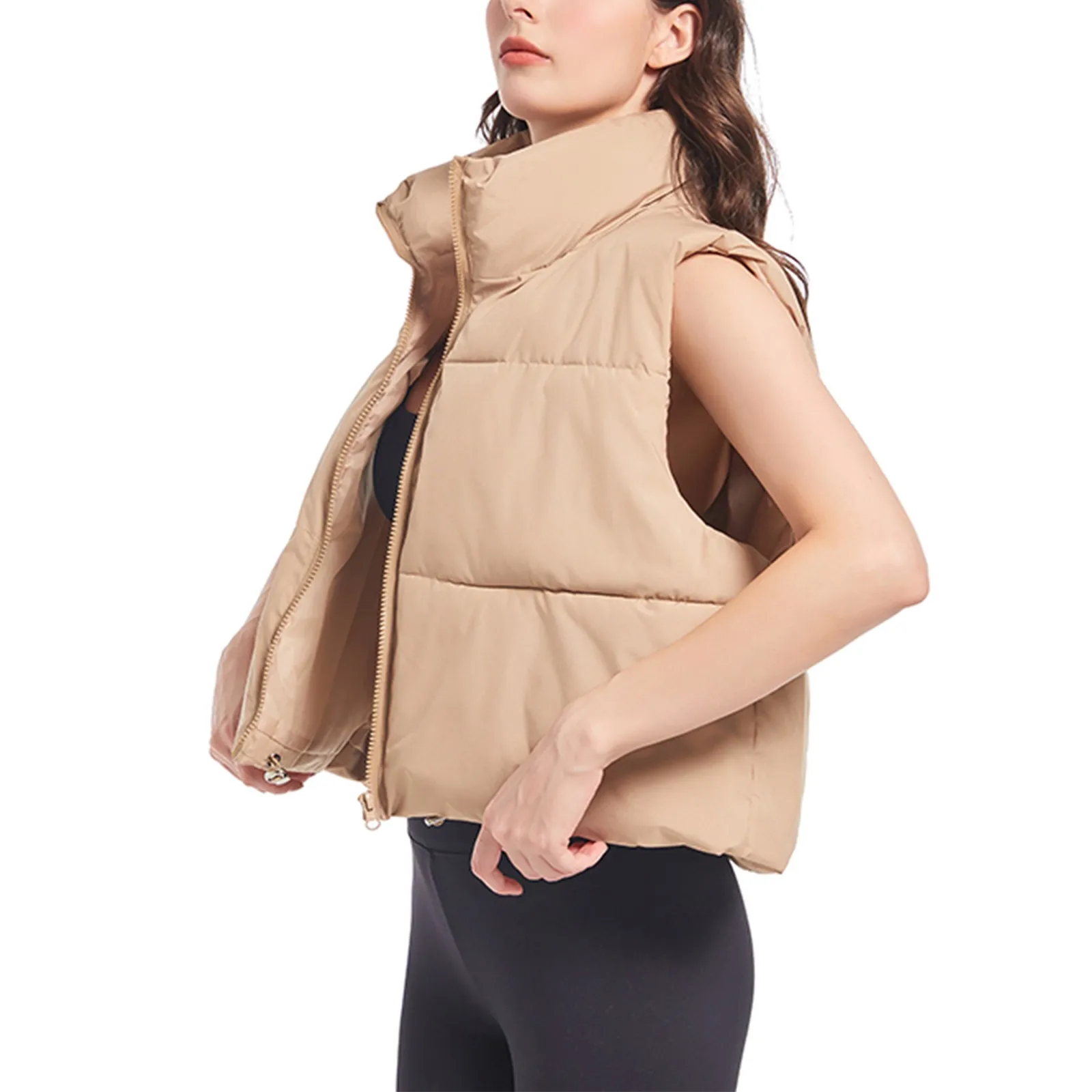 2025 Autumn Winter Vest Ladies Stand Up Collar Down Cotton Vest Fashion Cotton Jacket Trendy Vest Women Waistcoat Women
2025 Autumn Winter Vest Ladies Stand Up Collar Down Cotton Vest Fashion Cotton Jacket Trendy Vest Women Waistcoat Women