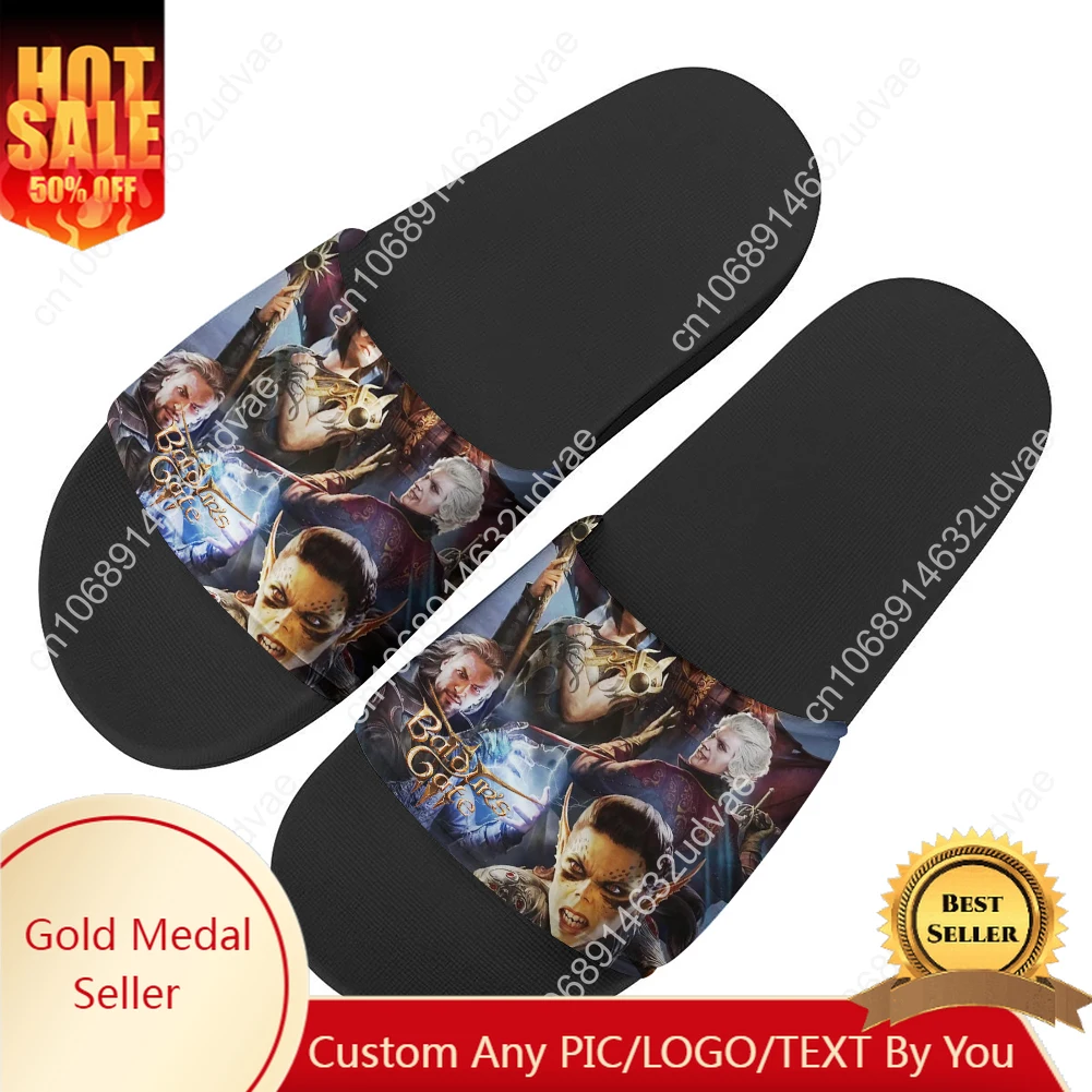 Baldur's Gate Sandals Home Slippers Water Shoes Men Women Teenagers Children Sandal Bathroom Beach Custom Made Summer Slipper
Baldur's Gate Sandals Home Slippers Water Shoes Men Women Teenagers Children Sandal Bathroom Beach Custom Made Summer Slipper