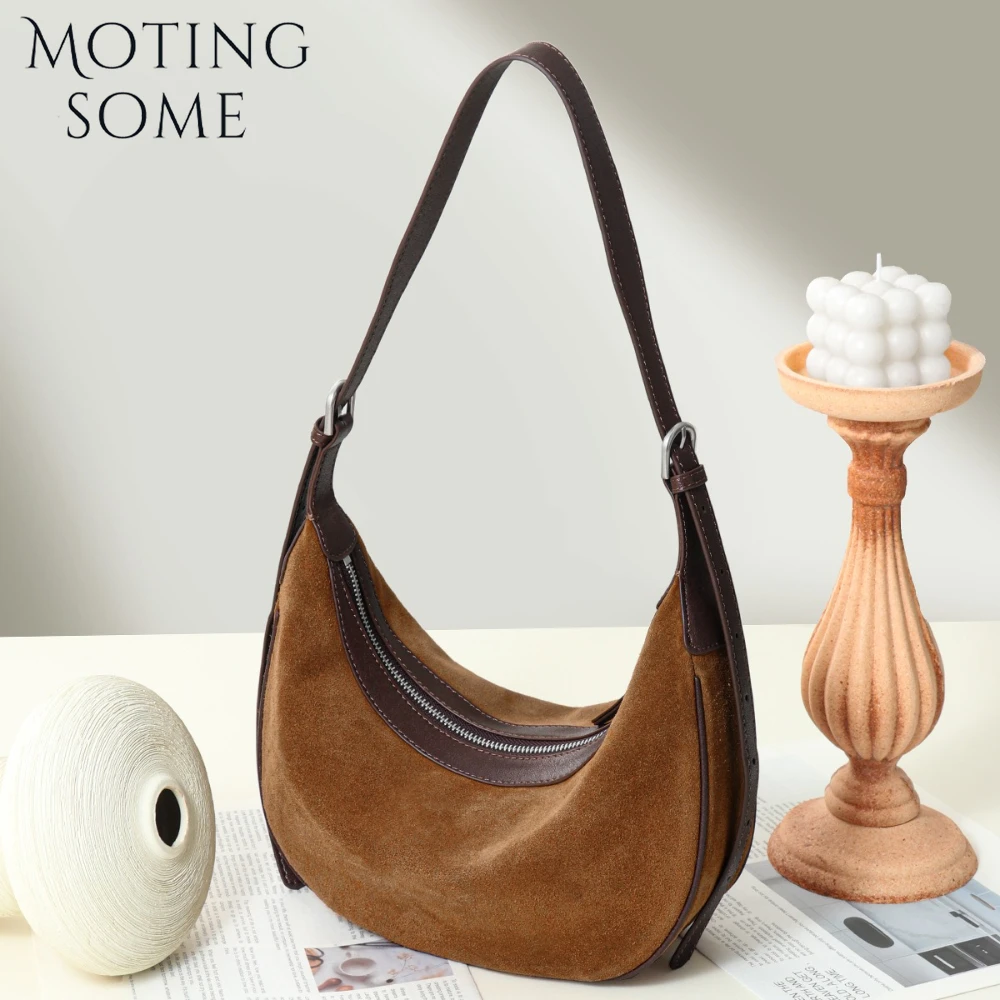 Motingsome Women Winter Suede Bag Underarm Messenger Bags Women Retro Fashion Shoulder Mini Tote Half Moon Shape Handbag New
Motingsome Women Winter Suede Bag Underarm Messenger Bags Women Retro Fashion Shoulder Mini Tote Half Moon Shape Handbag New