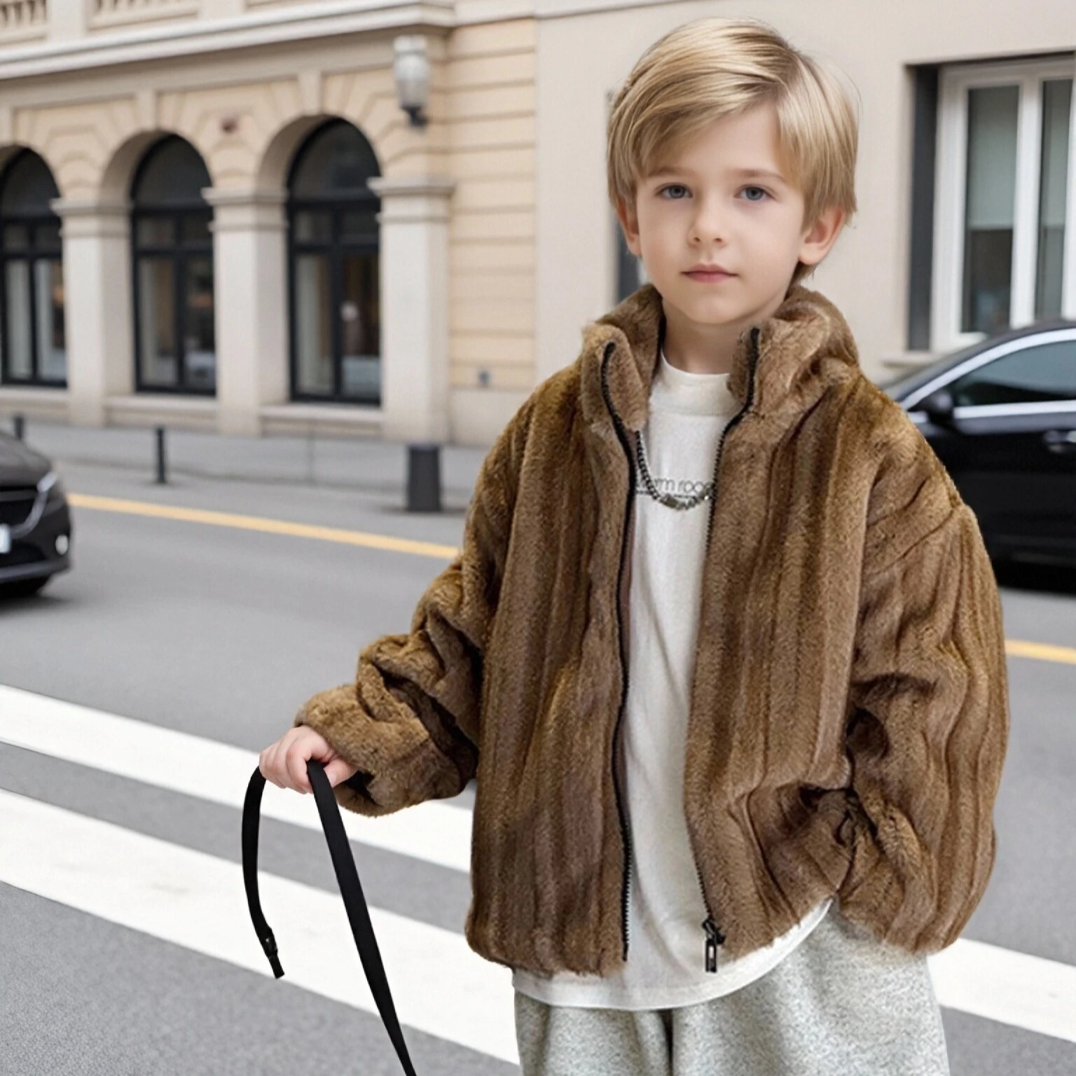 Kids Faux Mink Coat Winter Plush Paspium Style Jacket Boys Girls Warm Coat for New Year Super-soft Fashion Streetwear Party Tops
Kids Faux Mink Coat Winter Plush Paspium Style Jacket Boys Girls Warm Coat for New Year Super-soft Fashion Streetwear Party Tops