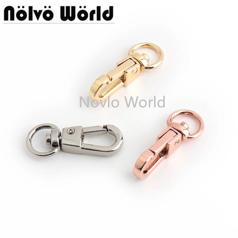 20-100 pcs 9mm 7colors Rose gold Swivel Hooks for pures and bags Small round head hook buckle
20-100 pcs 9mm 7colors Rose gold Swivel Hooks for pures and bags Small round head hook buckle