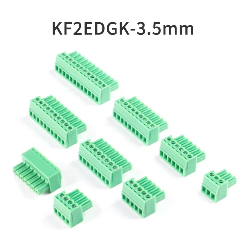 (10 шт.) KF2EDGK 3,5 мм - 2P 3P 4P 5P 6P 7P 8P 9P 10P 12P 14P 16P Съемный разъем Клеммная вилка с шагом 3,5 мм 2EDGK 15EDGK
(10 шт.) KF2EDGK 3,5 мм - 2P 3P 4P 5P 6P 7P 8P 9P 10P 12P 14P 16P Съемный разъем Клеммная вилка с шагом 3,5 мм 2EDGK 15EDGK
