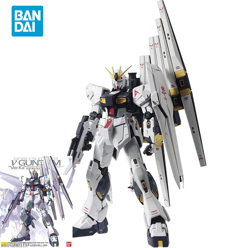 Bandai Original GUNDAM Anime Model MG Series 1/100 V GUNDAM Ver.Ka Action Figure Assembly Model Toys Gifts for Children
Bandai Original GUNDAM Anime Model MG Series 1/100 V GUNDAM Ver.Ka Action Figure Assembly Model Toys Gifts for Children