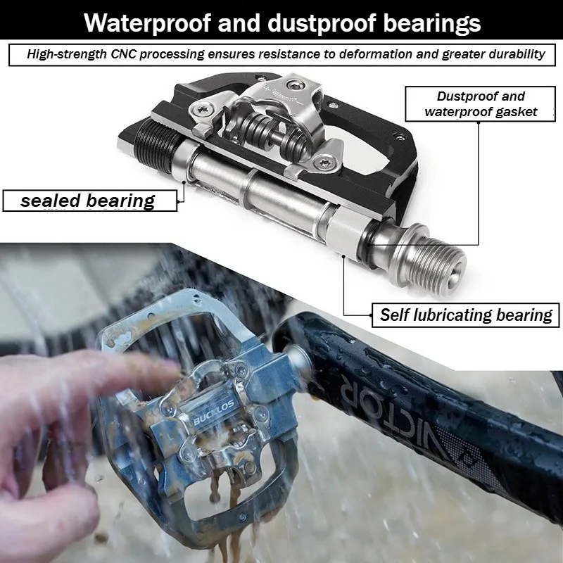 Pedals MTB Bike Flat Pedal Platform Bearing Dual Function Fit SPD System Aluminum Alloy Mountain Bike Pedal Bicycle Part
Pedals MTB Bike Flat Pedal Platform Bearing Dual Function Fit SPD System Aluminum Alloy Mountain Bike Pedal Bicycle Part