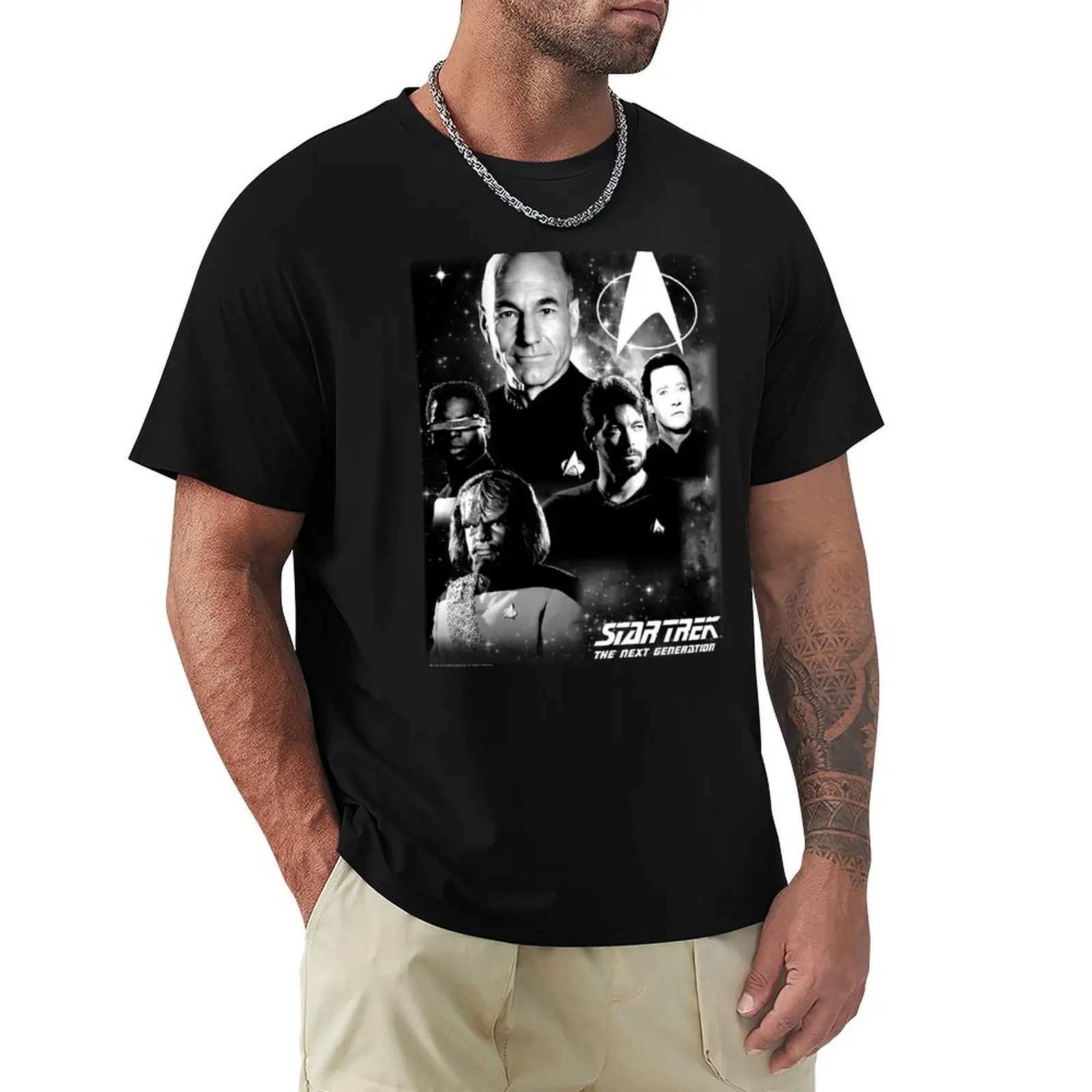 Star Trek Next Generation Character Collage Poster T-Shirt Comfortable Daily Wear Tee
Star Trek Next Generation Character Collage Poster T-Shirt Comfortable Daily Wear Tee