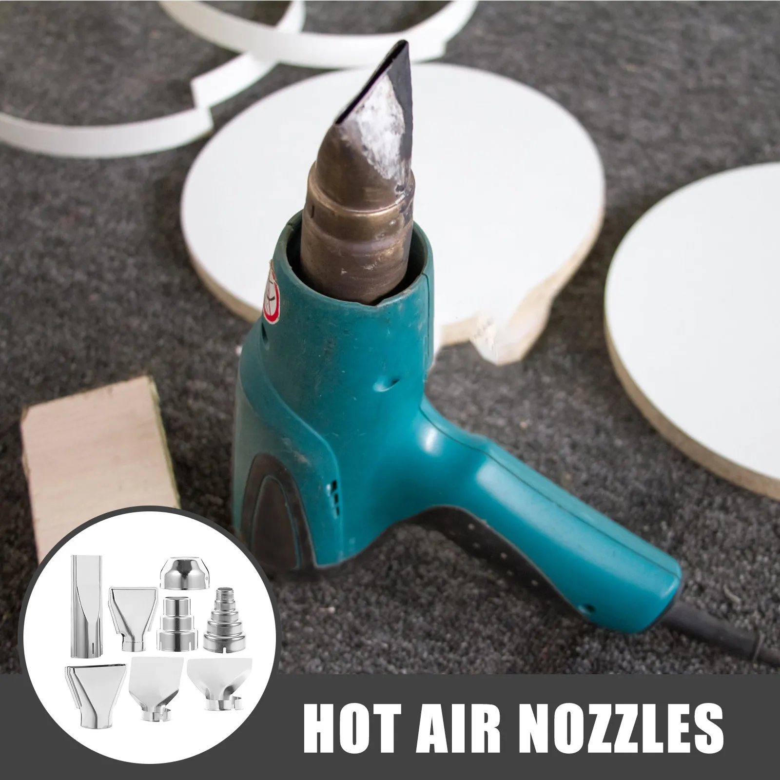 8pcs Air Heat Nozzles Stainless Steel Air Electric Heater Accessories Repair Tools Welding Equipment Hot Gun Parts
8pcs Air Heat Nozzles Stainless Steel Air Electric Heater Accessories Repair Tools Welding Equipment Hot Gun Parts