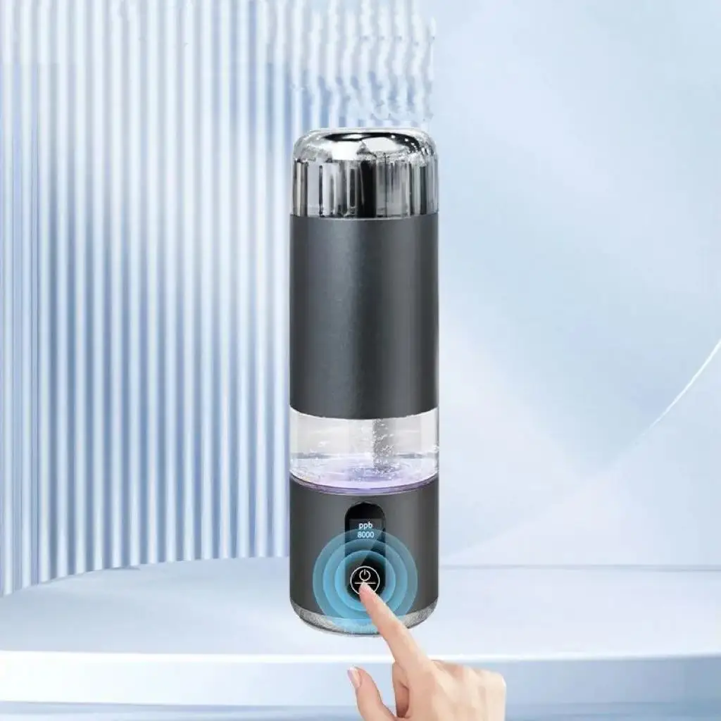 Portable Intelligent 8000PPB USB Hydro-gen Water Generator for Home Office Travel Car Outdoor RV Use Cold Plastic Water Bottle
Portable Intelligent 8000PPB USB Hydro-gen Water Generator for Home Office Travel Car Outdoor RV Use Cold Plastic Water Bottle