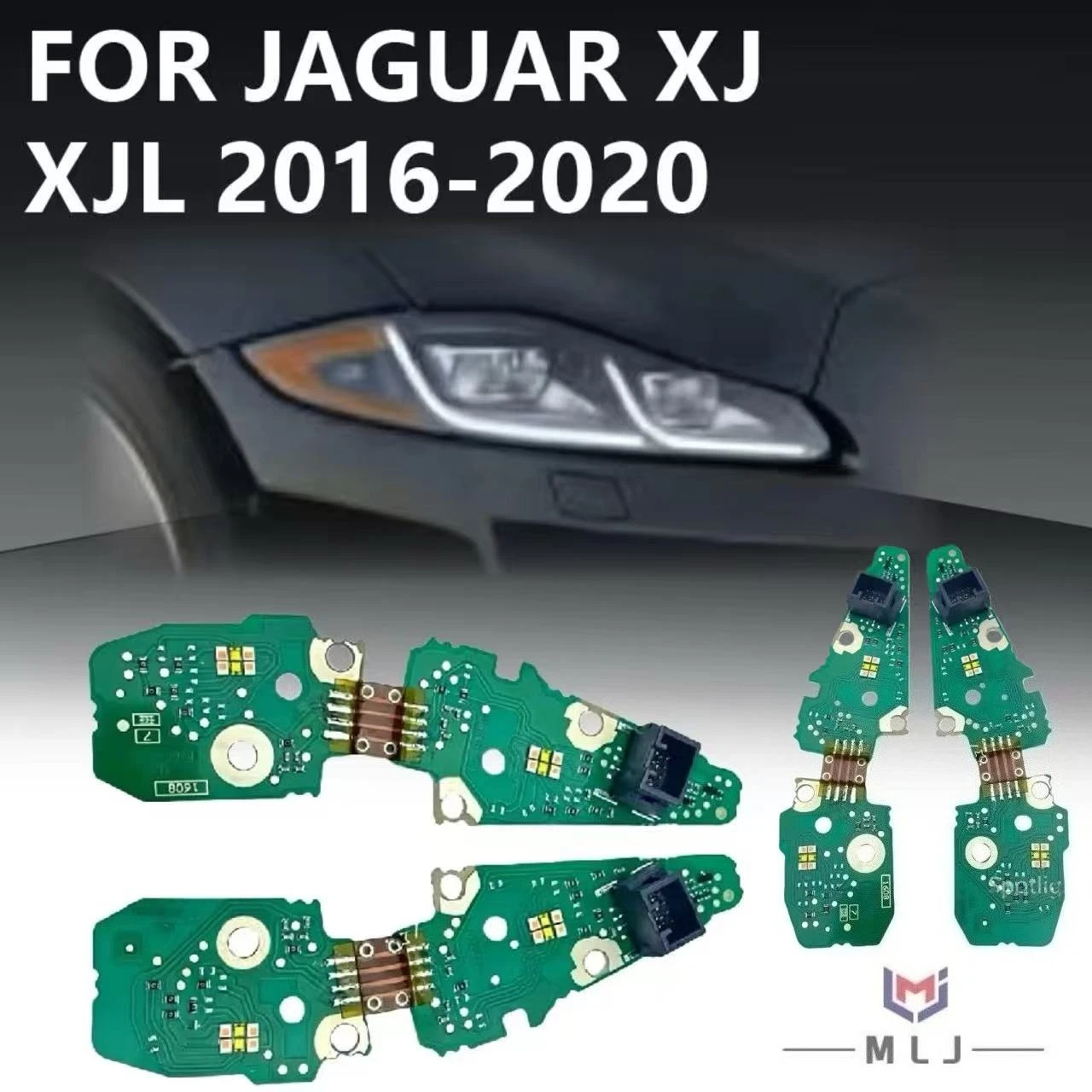 Для Jaguar XJ XJL 2016-2020: Чип-источник света для фар, светодиодная плата ДХО, чип Angel Eye, автомобильные аксессуары
Для Jaguar XJ XJL 2016-2020: Чип-источник света для фар, светодиодная плата ДХО, чип Angel Eye, автомобильные аксессуары