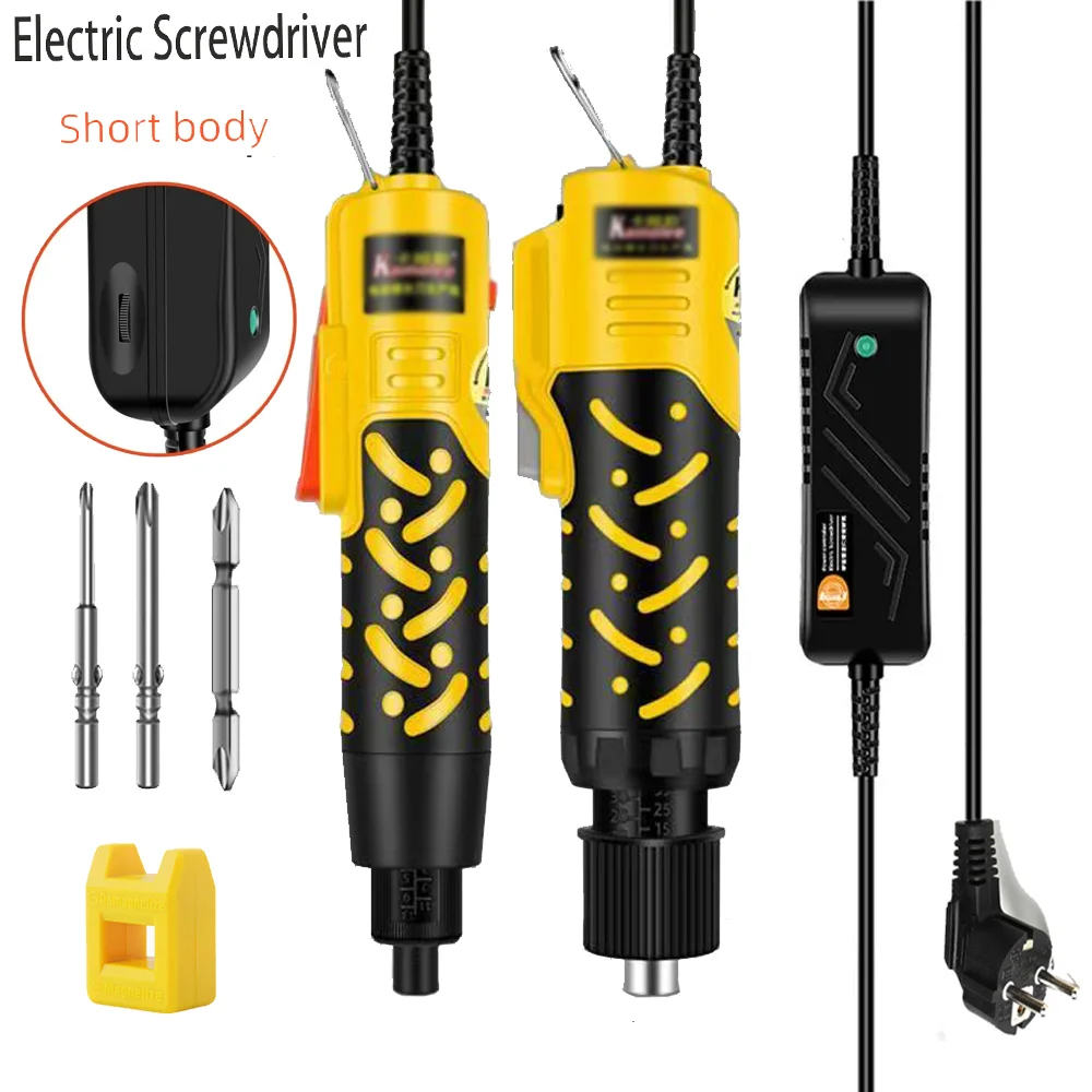 4/5/6mm Short Electric Screwdriver 220V Straight Handle Electric Repair Tools Industrial High Speed Electric Drill Screwdriver
4/5/6mm Short Electric Screwdriver 220V Straight Handle Electric Repair Tools Industrial High Speed Electric Drill Screwdriver