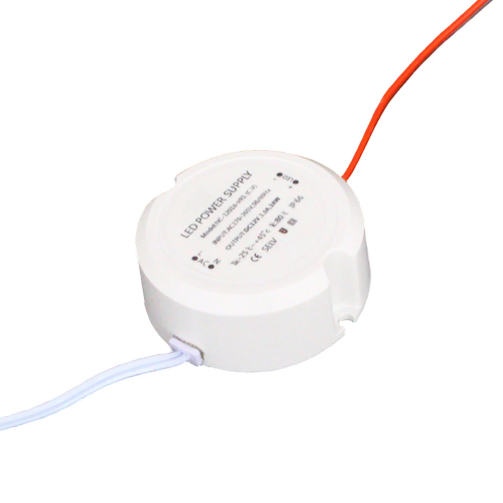 LED Driver Power Supply AC To DC Transformer 36W 48W 60W Options Compact Round Design Indoor And Outdoor Applications
LED Driver Power Supply AC To DC Transformer 36W 48W 60W Options Compact Round Design Indoor And Outdoor Applications