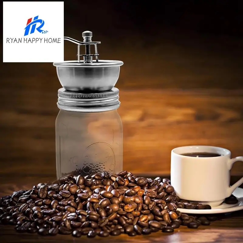 Кофемолка Mason Jar, насадка для ручной кофемолки для банок Mason Mouth, крышка банки Mason из нержавеющей стали
Кофемолка Mason Jar, насадка для ручной кофемолки для банок Mason Mouth, крышка банки Mason из нержавеющей стали