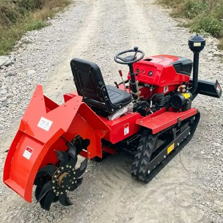 Customized 2026 High-efficiency Hot-selling Tracked Rotary Tractor, Mini Cultivator for Farmland Ploughing
Customized 2026 High-efficiency Hot-selling Tracked Rotary Tractor, Mini Cultivator for Farmland Ploughing