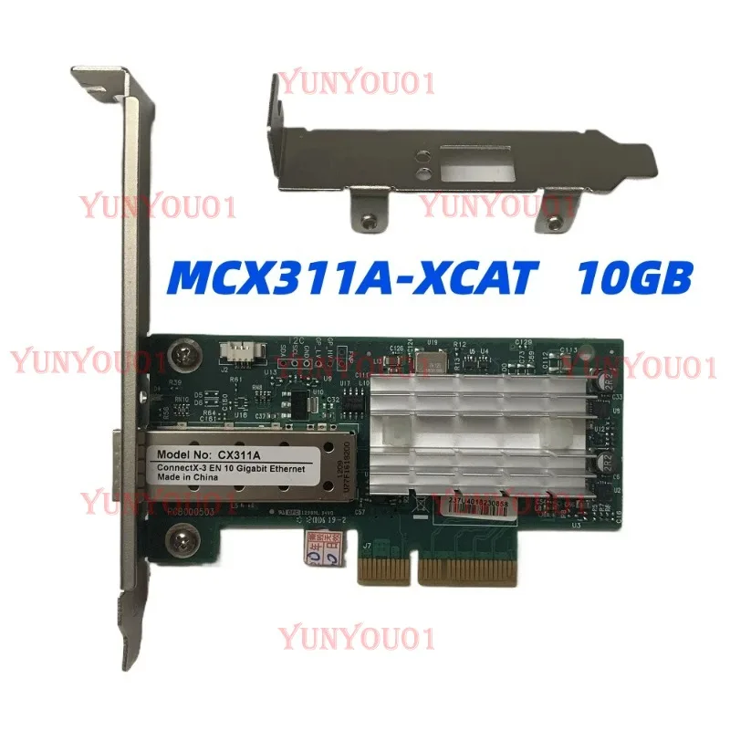 X MCX311A-XCAT CX311A ConnectX-3 EN 10G Ethernet 10GbE SFP Network Card
X MCX311A-XCAT CX311A ConnectX-3 EN 10G Ethernet 10GbE SFP Network Card