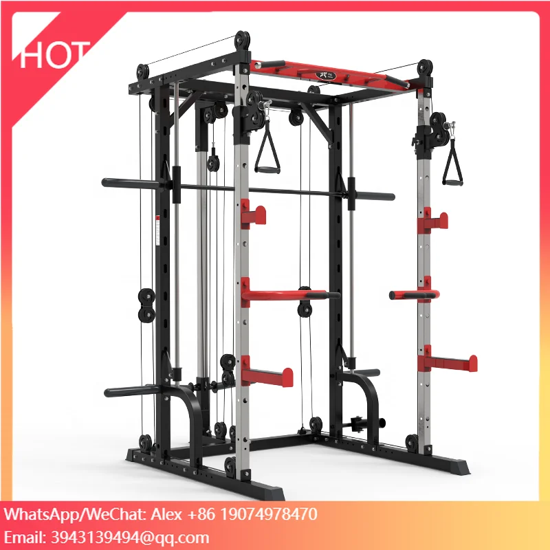 Use Fitness Equipment Smith Machine Squat Rack Power Rack DY-7008 Good Price Multi-functional Home Unisex Universal FENGXING
Use Fitness Equipment Smith Machine Squat Rack Power Rack DY-7008 Good Price Multi-functional Home Unisex Universal FENGXING