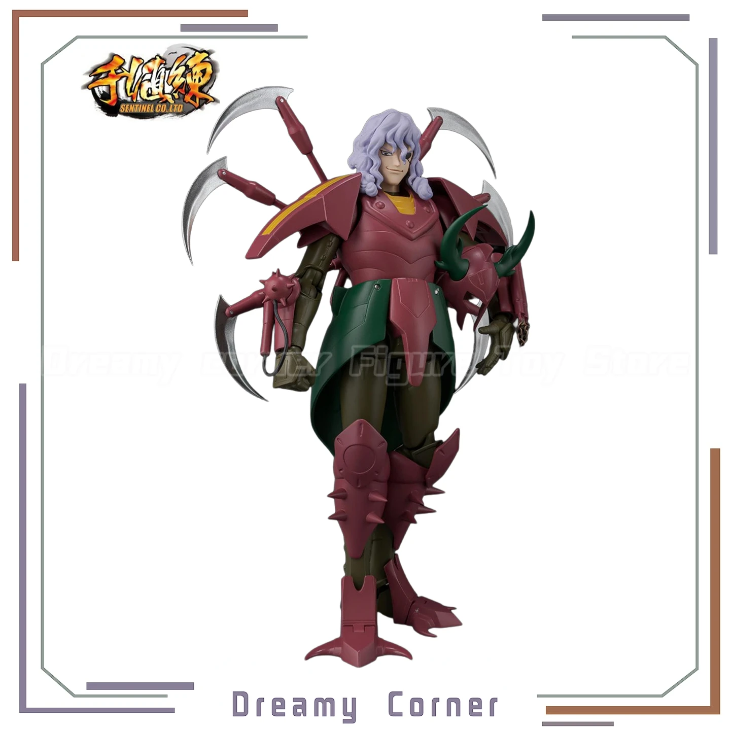 【Pre-sale】Original Sentinel SUPER ACTION Ronin Warriors Rajura Action Figure Toy Model Collectible
【Pre-sale】Original Sentinel SUPER ACTION Ronin Warriors Rajura Action Figure Toy Model Collectible