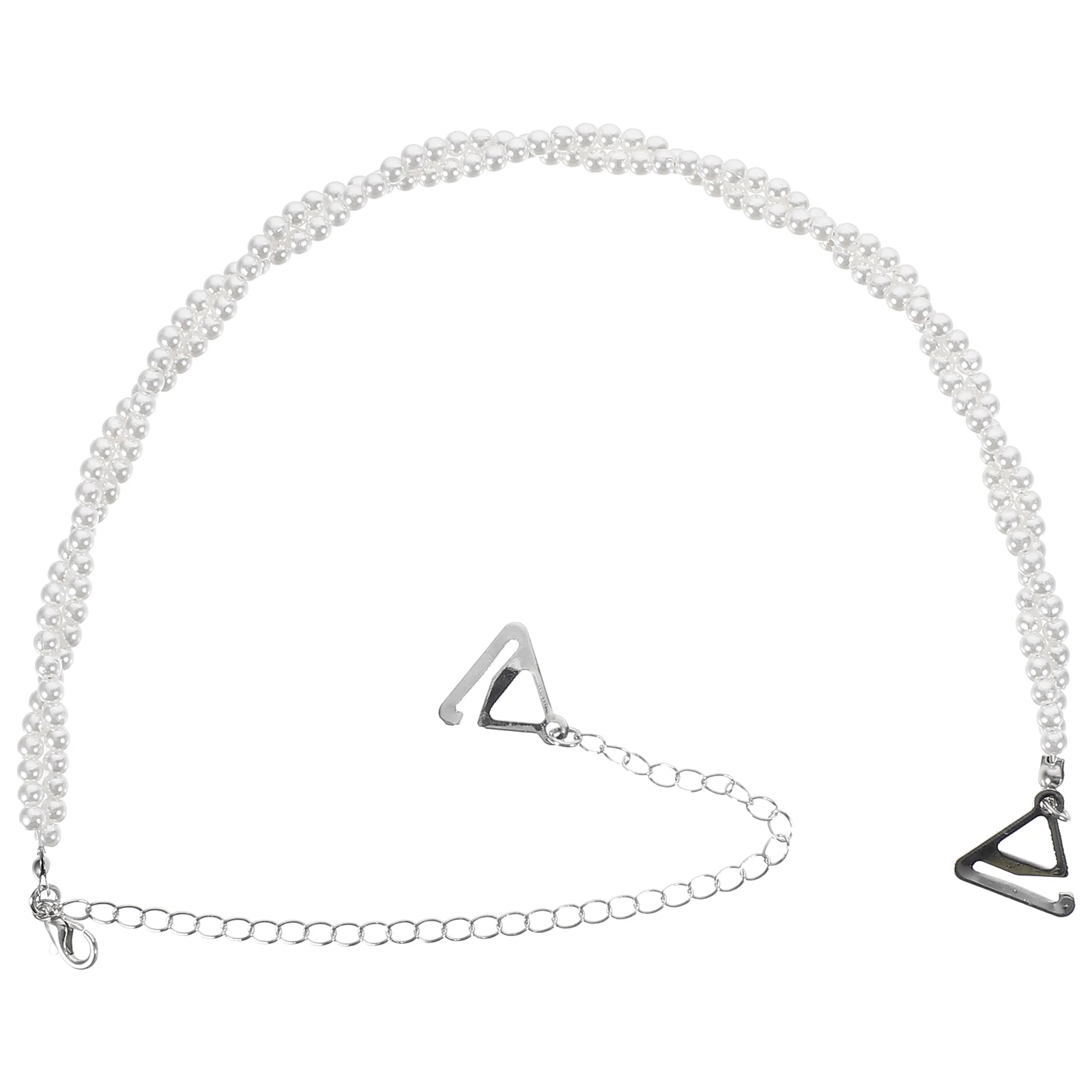 Dual-Layer Pearls Decorative Straps Neck Hanging Adjustable Removable Fancy Strap Replacement For Tops Dress
Dual-Layer Pearls Decorative Straps Neck Hanging Adjustable Removable Fancy Strap Replacement For Tops Dress