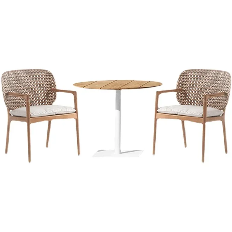 H~Y Outdoor Rattan Chair Teak Meal Woven Solid Wood Occasional Table and Chair Combination Long Table
H~Y Outdoor Rattan Chair Teak Meal Woven Solid Wood Occasional Table and Chair Combination Long Table