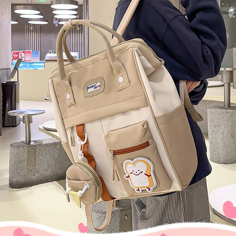 Large-capacity Backbag Fashion School Backpack for College Students Mochilas Para Mujer Leisure Travel Backpack Bags for Women
Large-capacity Backbag Fashion School Backpack for College Students Mochilas Para Mujer Leisure Travel Backpack Bags for Women