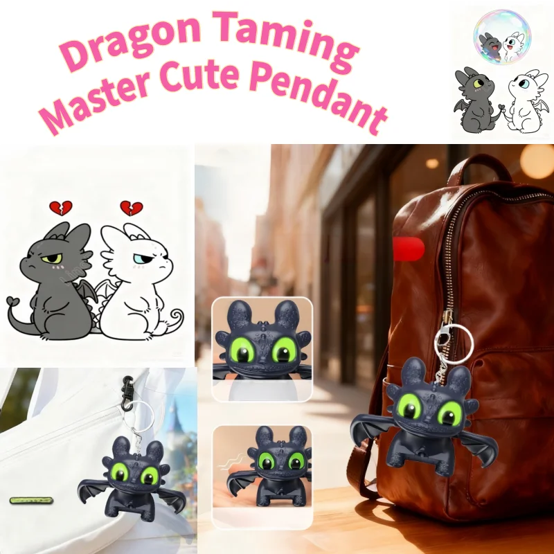 Taming Dragon Toothless Master Luminous Doll Pendant Luminous Creative Night Evil Keychain Children's Gift
Taming Dragon Toothless Master Luminous Doll Pendant Luminous Creative Night Evil Keychain Children's Gift