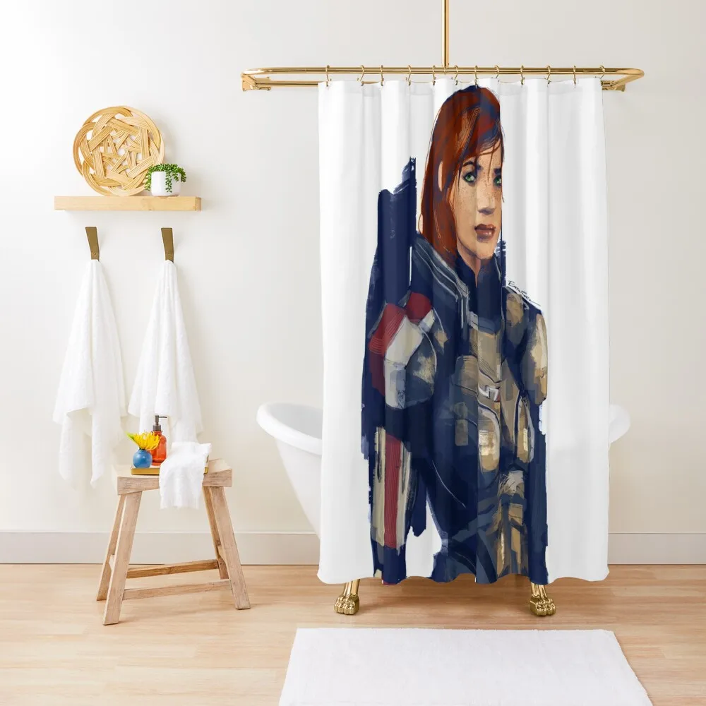 Femshep from Mass Effect Shower Curtain Shower Waterproof In The Bathroom Waterproof Shower Curtain
Femshep from Mass Effect Shower Curtain Shower Waterproof In The Bathroom Waterproof Shower Curtain