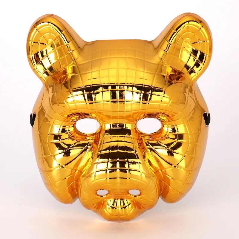 Golden Leopard Mask Halloween Adult Party Mask for Man Lion Owl Pig Bird Waiter Cosplay Korean Movie Themed Dress Up Game Props
Golden Leopard Mask Halloween Adult Party Mask for Man Lion Owl Pig Bird Waiter Cosplay Korean Movie Themed Dress Up Game Props
