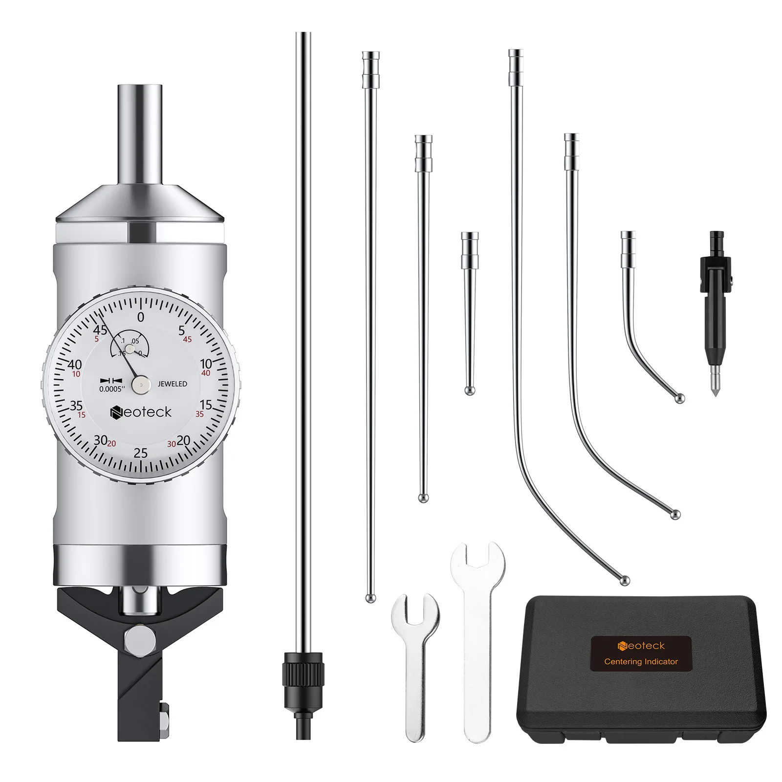 Precision Co-Ax Centering Tool 0.0005" Milling Machine Dial Indicator Magnetic Base Lathe
Precision Co-Ax Centering Tool 0.0005" Milling Machine Dial Indicator Magnetic Base Lathe
