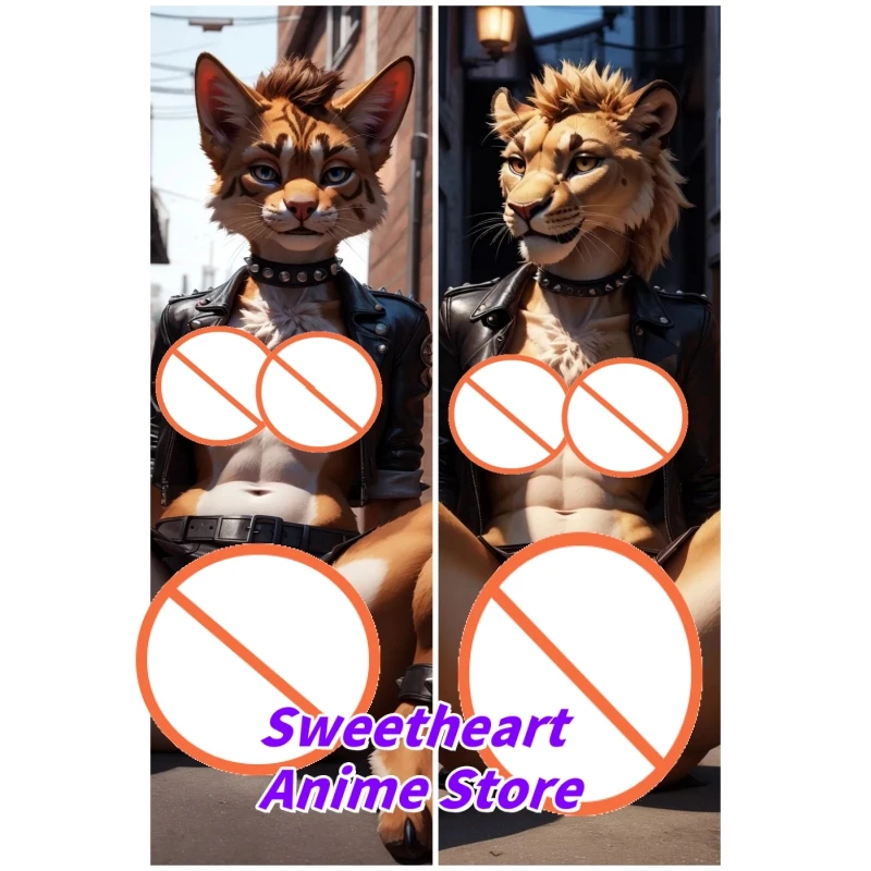 Dakimakura Anime Pillow Case Animal Orcs Bottomless Punk Furry Girls Double-sided Print Of Life-size Body Pillowcase Gifts
Dakimakura Anime Pillow Case Animal Orcs Bottomless Punk Furry Girls Double-sided Print Of Life-size Body Pillowcase Gifts