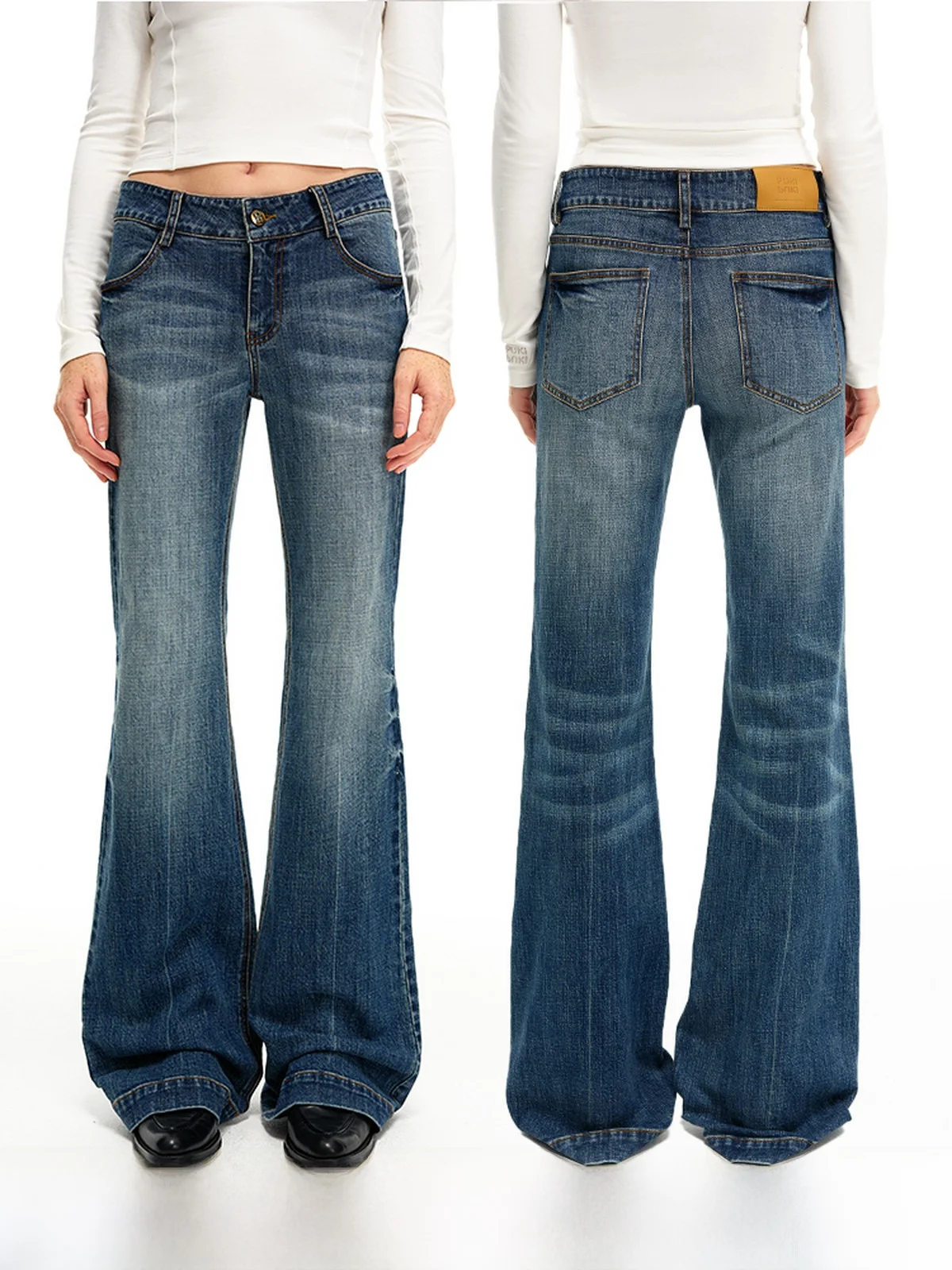 Ультраузкие джинсы с высокой посадкой, темно-синие, с вертикальным бамбуковым узлом, с низкой талией, повседневные женские джинсы
Ультраузкие джинсы с высокой посадкой, темно-синие, с вертикальным бамбуковым узлом, с низкой талией, повседневные женские джинсы