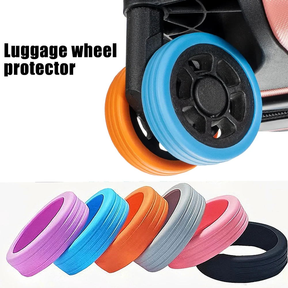 Suitcase Luggage Wheel Protective Covers Silent Caster Cover Anti Wear Wheel Protector for Trolley Bag Renewal
Suitcase Luggage Wheel Protective Covers Silent Caster Cover Anti Wear Wheel Protector for Trolley Bag Renewal
