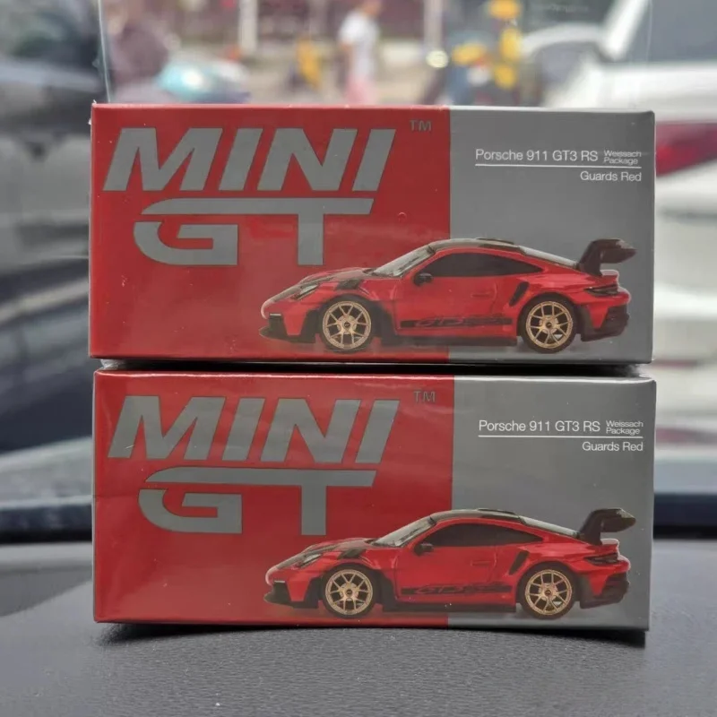 New Hot Mini Gt 1:64 #1060 Porsche 911 (992) Gt3 Rs Weissach Packaging Guards Red Alloy Die Cast Car Model Collection Gift Toys
New Hot Mini Gt 1:64 #1060 Porsche 911 (992) Gt3 Rs Weissach Packaging Guards Red Alloy Die Cast Car Model Collection Gift Toys