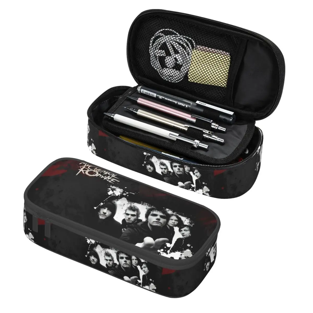 Пенал на заказ C-Chemicals Romances для мальчиков и девочек, большая вместимость, модная рок-группа, музыкальная ручка, сумка, школьные принадлежности
Пенал на заказ C-Chemicals Romances для мальчиков и девочек, большая вместимость, модная рок-группа, музыкальная ручка, сумка, школьные принадлежности