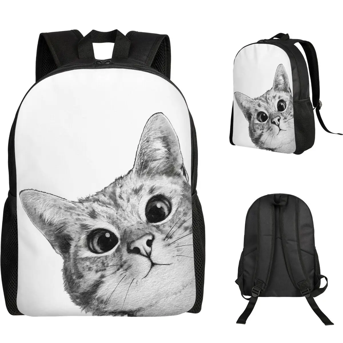 Sneaky Cat Student Backpack School Bag Hiking Travel Daypack for Boys Girls Fashion Bookbag Shoulder Bags
Sneaky Cat Student Backpack School Bag Hiking Travel Daypack for Boys Girls Fashion Bookbag Shoulder Bags