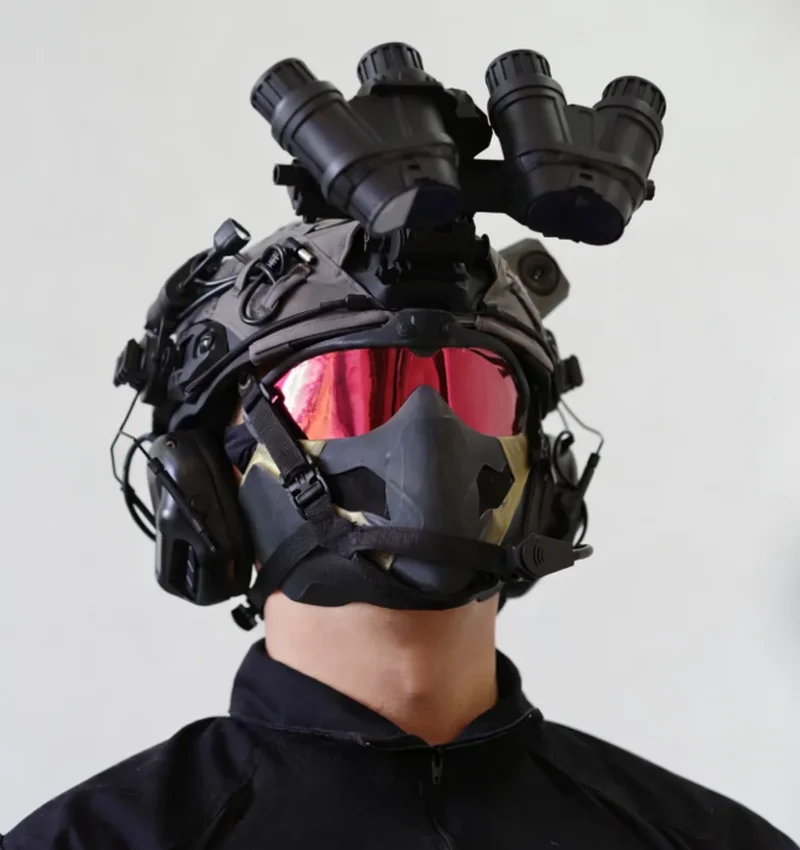 High-Quality Delta Action Weilong Wendy 3.0 Tactical Helmet Full Face Protective Gear For Gaming Cosplay Costume Surprise Gift
High-Quality Delta Action Weilong Wendy 3.0 Tactical Helmet Full Face Protective Gear For Gaming Cosplay Costume Surprise Gift
