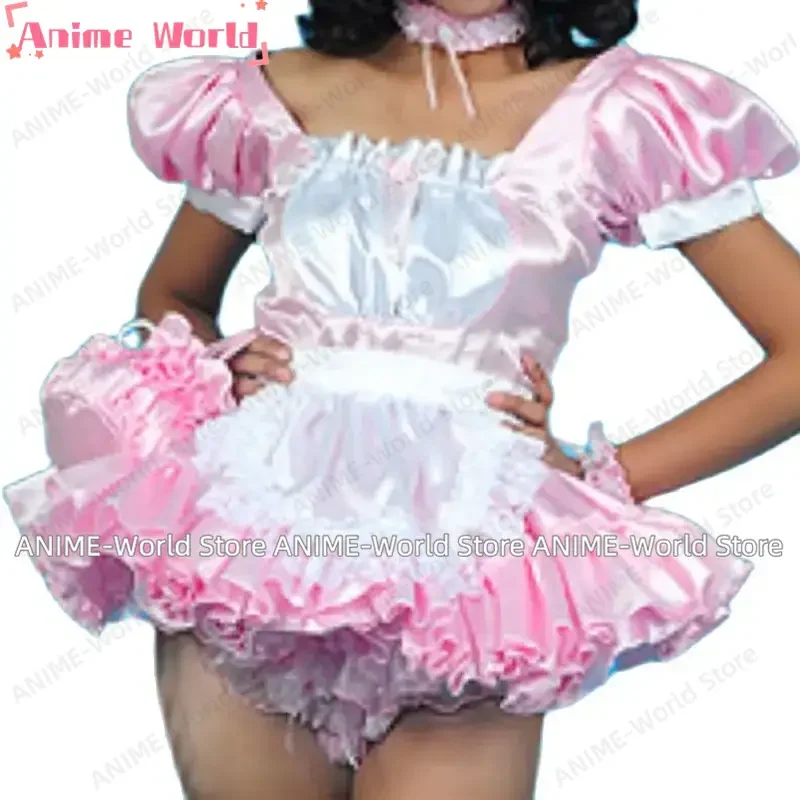 《Custom size》Fashion Adult Giant Baby Sexy Girl Pink One Shoulder Satin Dress Sissy Role Play Makeup Ball Maid
《Custom size》Fashion Adult Giant Baby Sexy Girl Pink One Shoulder Satin Dress Sissy Role Play Makeup Ball Maid
