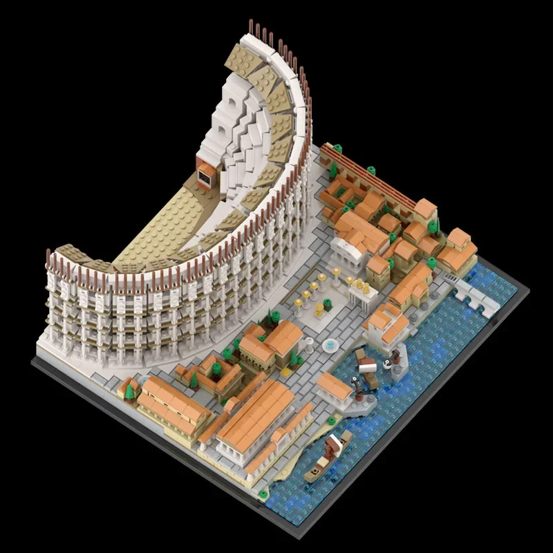 3985 pieces in stock MOC classic Colosseum modular building model building blocks DIY creative assembly educational building blo
3985 pieces in stock MOC classic Colosseum modular building model building blocks DIY creative assembly educational building blo