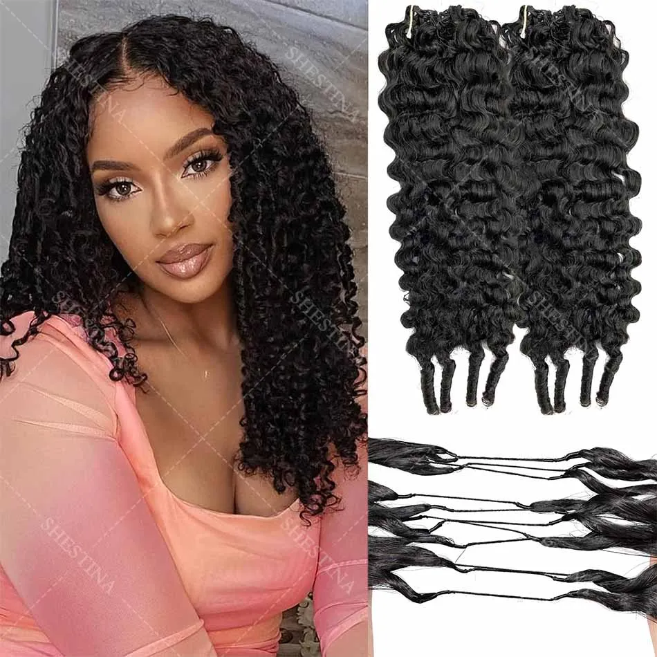 Бирманские кудрявые волосы для крючкового плетения, 300 г/5 пакетов, без узлов, предварительно разделенные, невидимые, для плетения косичек
Бирманские кудрявые волосы для крючкового плетения, 300 г/5 пакетов, без узлов, предварительно разделенные, невидимые, для плетения косичек