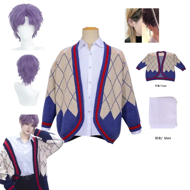 Game Love And Deepspace Rafayel Cosplay Costume Adult Unisex Qiyu Sweater Asymmetric Cardigan Warm Coat Clothes
Game Love And Deepspace Rafayel Cosplay Costume Adult Unisex Qiyu Sweater Asymmetric Cardigan Warm Coat Clothes