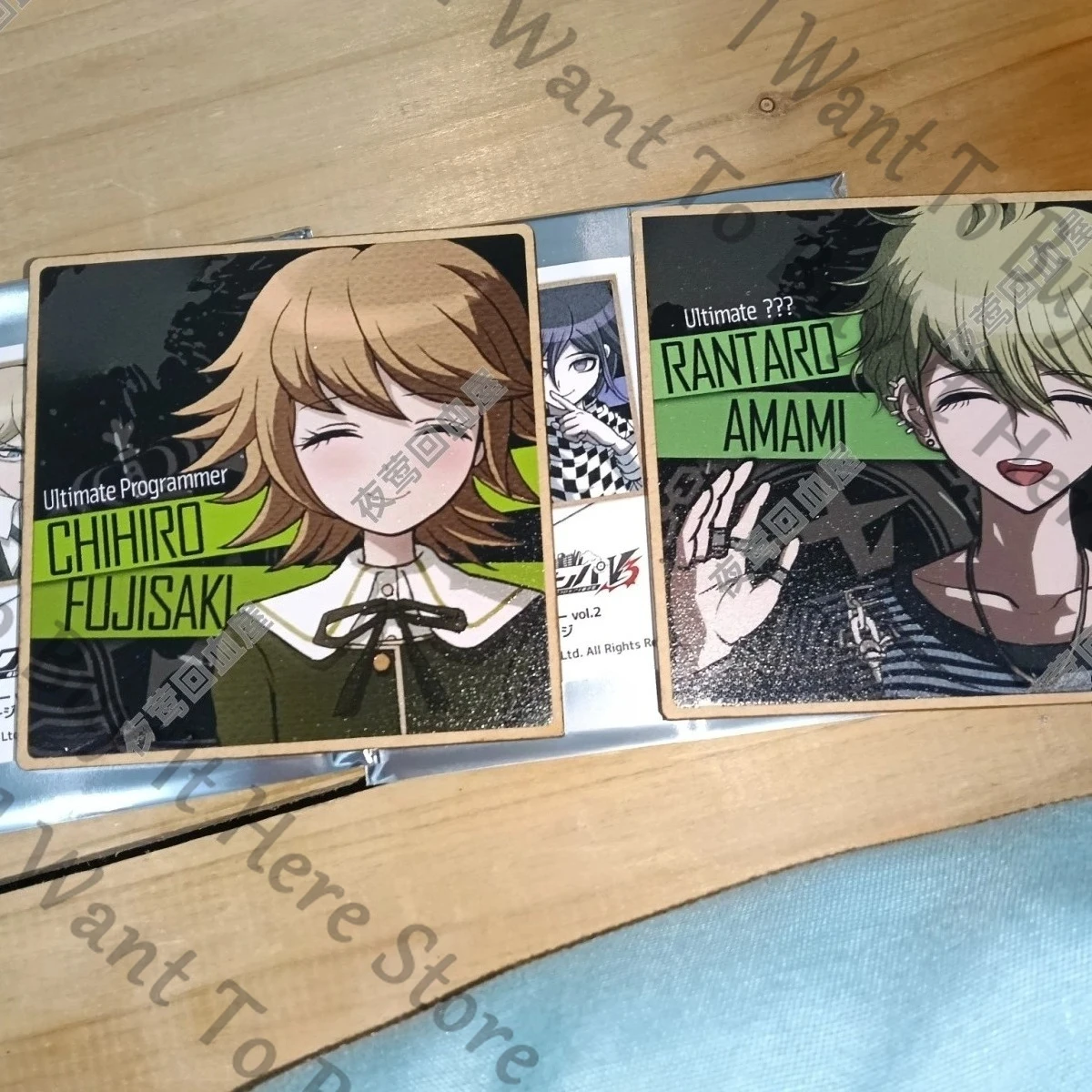 Genuine Anime Danganronpa Rantaro Amami Chihiro Fujisaki Cosplay Cartoon Wooden Coasters Cup Mat Coaster Accessories Fans Gift
Genuine Anime Danganronpa Rantaro Amami Chihiro Fujisaki Cosplay Cartoon Wooden Coasters Cup Mat Coaster Accessories Fans Gift