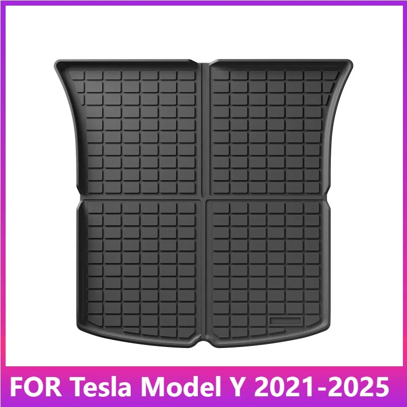 Cargo Mats For Tesla Model Y 2021-2025 Rear Trunk Mat Rear Cargo Liner Pad Protective All Weather Car Interior Accessories Black
Cargo Mats For Tesla Model Y 2021-2025 Rear Trunk Mat Rear Cargo Liner Pad Protective All Weather Car Interior Accessories Black
