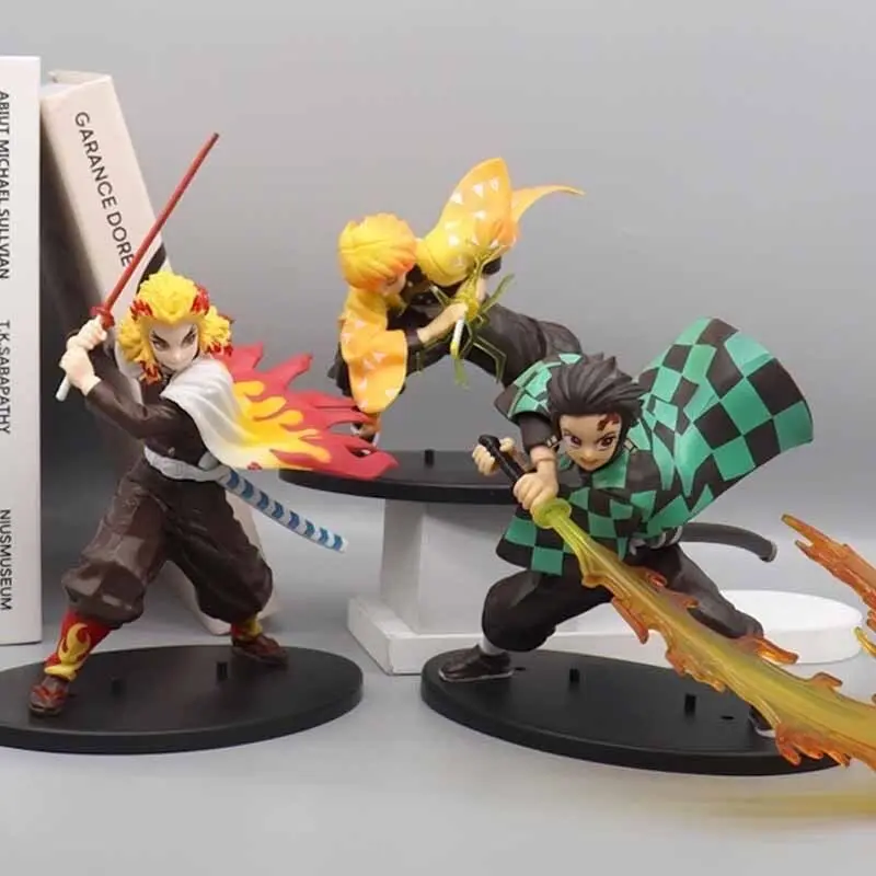 Demon Slayer Kimetsu No Yaiba Tanjiro Zenitsu Kyojuro Anime Figure Collectible PVC Statue Official Licensed Desktop Decor Gift
Demon Slayer Kimetsu No Yaiba Tanjiro Zenitsu Kyojuro Anime Figure Collectible PVC Statue Official Licensed Desktop Decor Gift
