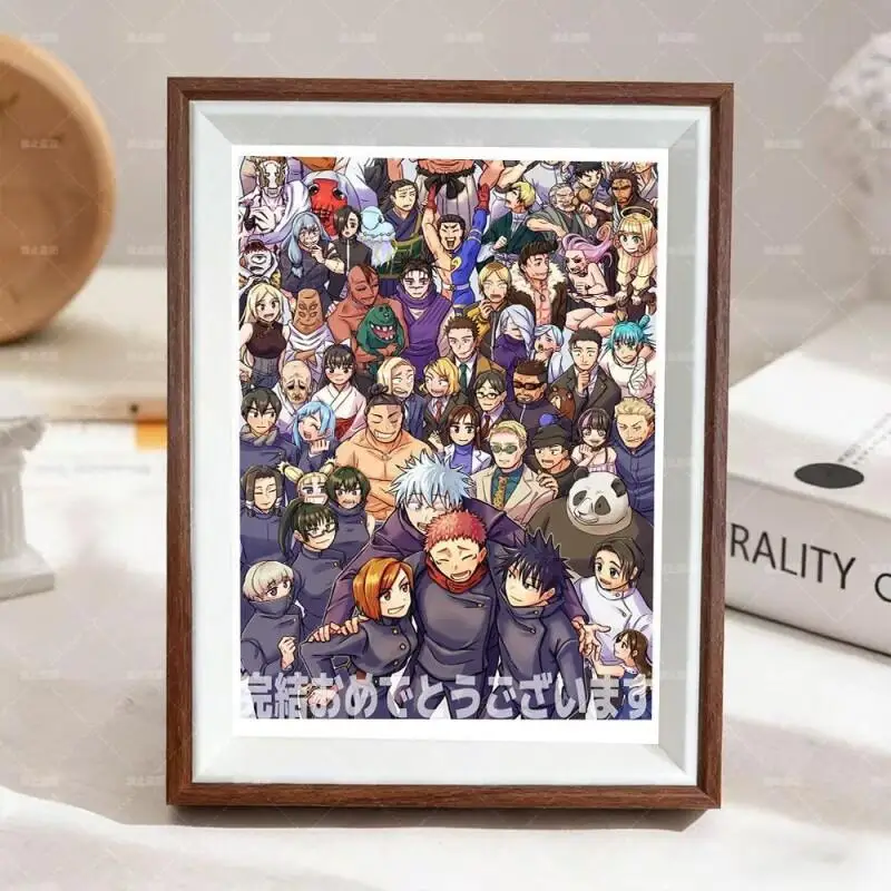 Jujutsu Kaisen Gojo Satoru Anime Group Photo Frame New Acrylic for Anime Fans Desk Display and Room Decoration Perfect Gift Idea
Jujutsu Kaisen Gojo Satoru Anime Group Photo Frame New Acrylic for Anime Fans Desk Display and Room Decoration Perfect Gift Idea