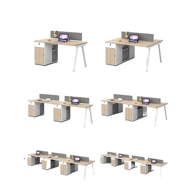 Staff office desk and chair combination, simple and modern, workstation
Staff office desk and chair combination, simple and modern, workstation