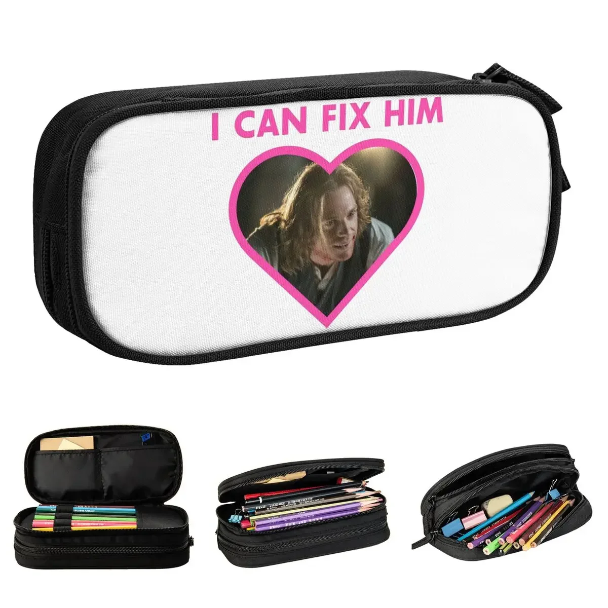 Lestat I Can Fix Him Interview With The Vampire Pencil Cases Fashion Pen Holder Bag Girl Boy Big Capacity Students Pencil Pouch
Lestat I Can Fix Him Interview With The Vampire Pencil Cases Fashion Pen Holder Bag Girl Boy Big Capacity Students Pencil Pouch