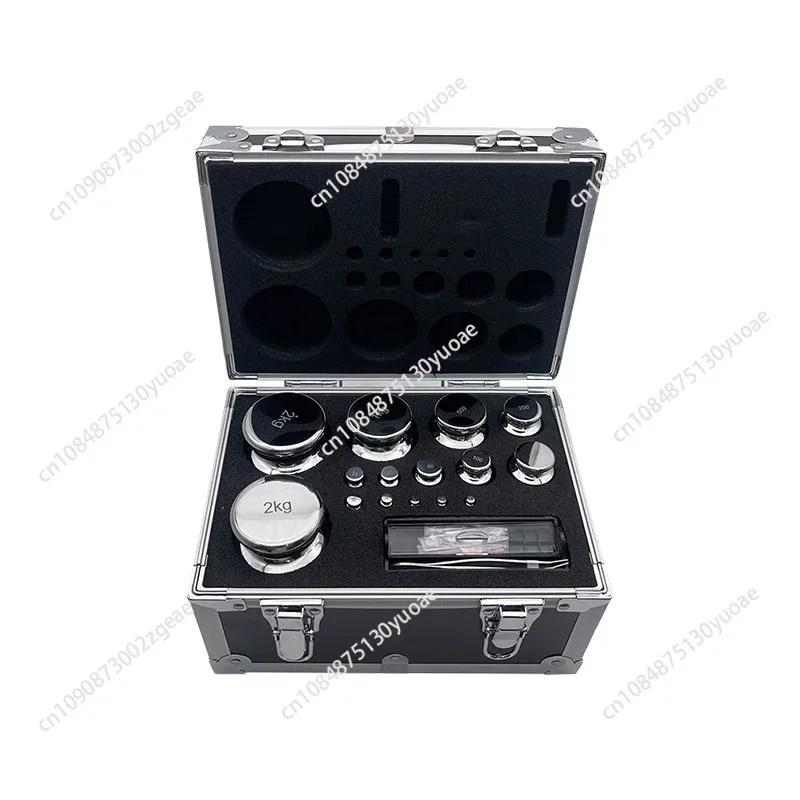 Stainless Steel Digital Scale Calibration Laboratory Weight Kit 1mg-200g Set Laboratory High Precision Gram Scale M1/F2/F1 Grade
Stainless Steel Digital Scale Calibration Laboratory Weight Kit 1mg-200g Set Laboratory High Precision Gram Scale M1/F2/F1 Grade