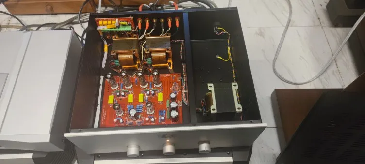 2023 Latest listing EL84 push-pull fever gallbladder machine. Electronic tube classic circuit,Letao power supply cattle
2023 Latest listing EL84 push-pull fever gallbladder machine. Electronic tube classic circuit,Letao power supply cattle