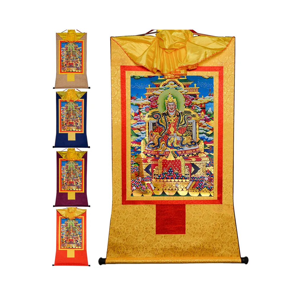 Gandhanra Bronzing Printed Thangka Art - King Gesar Thangka,Hand Framed Tibetan Buddhist Thangka
Gandhanra Bronzing Printed Thangka Art - King Gesar Thangka,Hand Framed Tibetan Buddhist Thangka